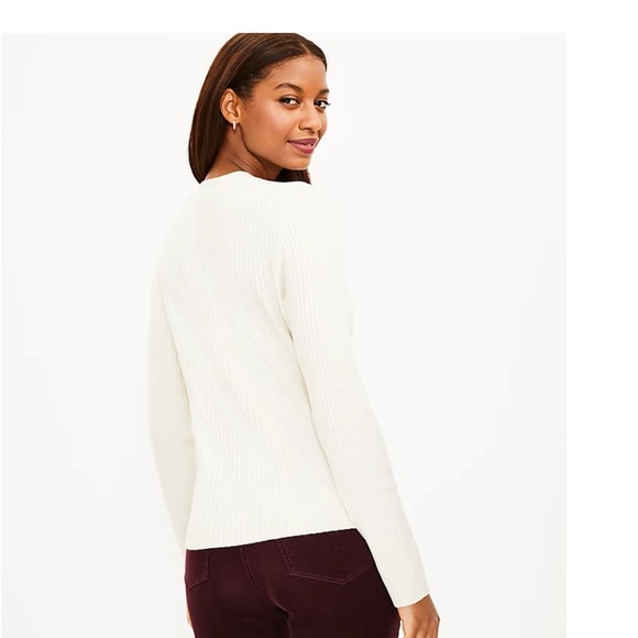 Loft Long Sleeve V-neck Cardigan Size M - Picture 9 of 9